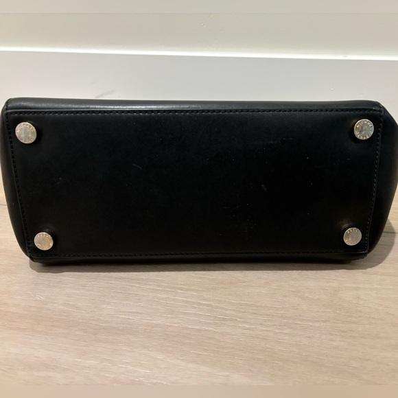 Michael Kors Collection Bag Handbag Gracie MD Tote Leather Black - Picture 4 of 8